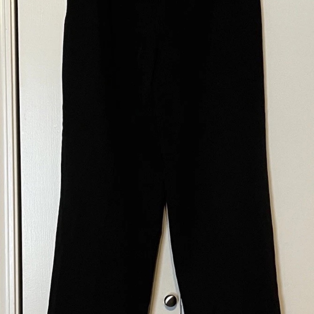 No Boundaries Double Waistband Twill Trousers Womens Black Size M - Picture 2 of 8